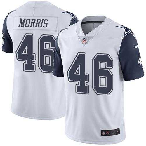 Nike Men & Women & Youth Cowboys 46 Alfred Morris White Color Rush Limited Jersey,We sell and wholesale Nike Men & Women & Youth Cowboys 46 Alfred Morris White Color Rush Limited Jersey on line form chian!